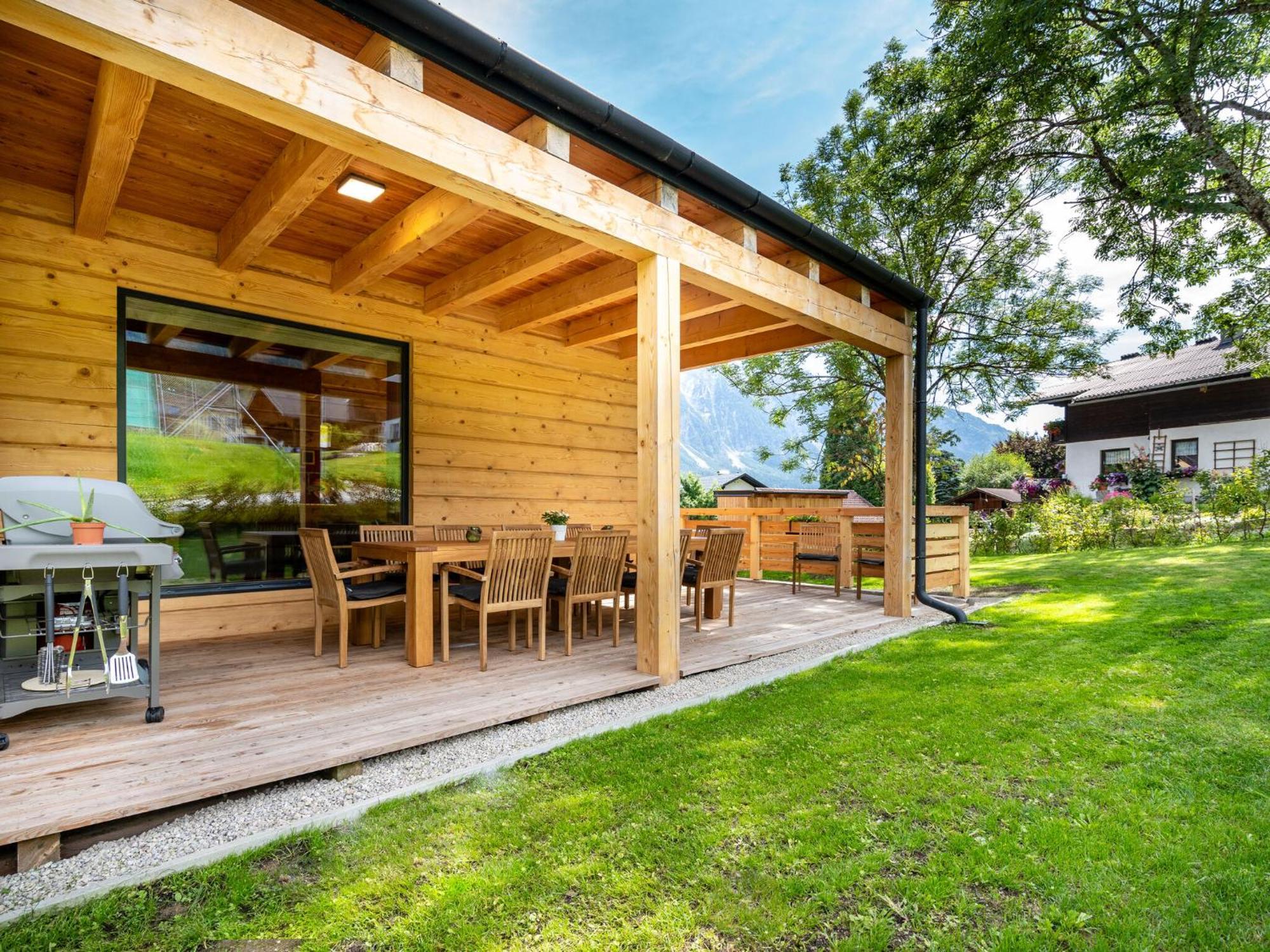 Chalet In Tauplitz With Sauna In Ski Area Villa Ngoại thất bức ảnh
